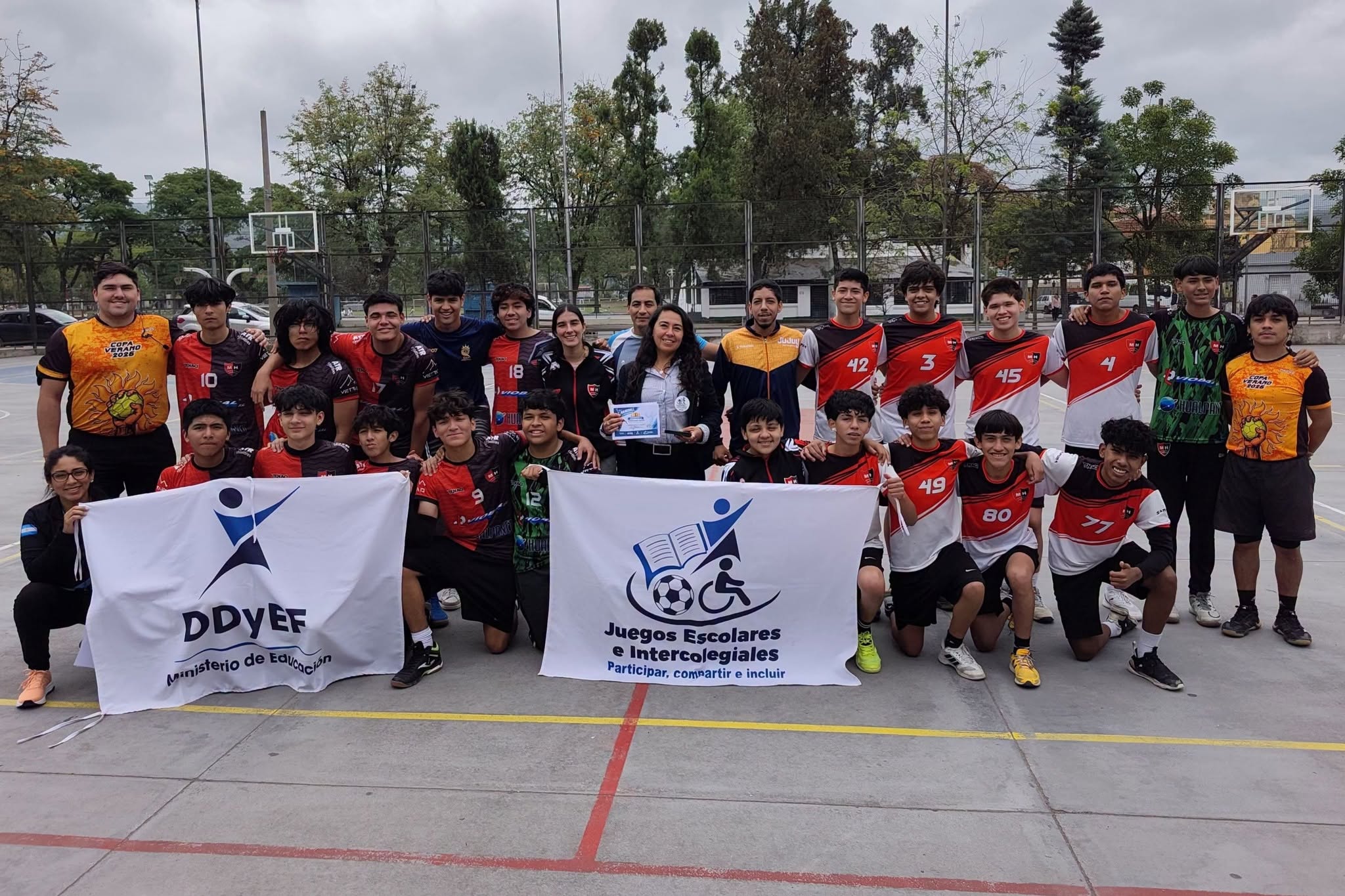 La Escuela de Minas se consagró campeona y subcampeona en los Juegos Escolares e Intercolegiales